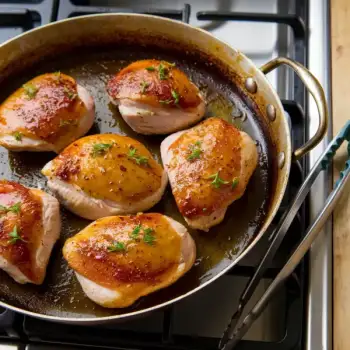 Spicy Dijon-Glazed Chicken