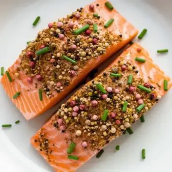 Spiced Crusted Salmon Fillets