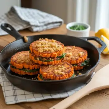 Homemade Sweet Potato & Quinoa Veggie Burger