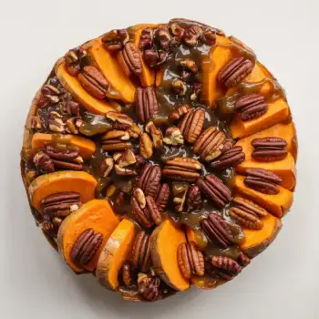 Caramel Pecan Sweet Potato Bake