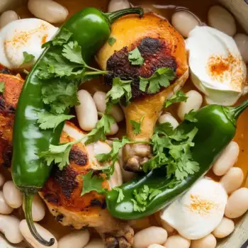Charred Chile and White Bean Chicken