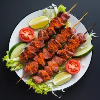 Grilled Spiced Lamb Kebabs