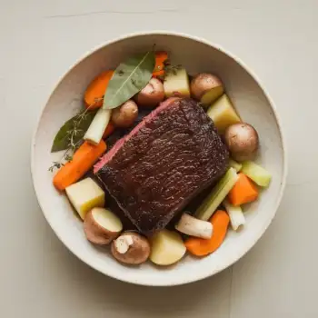 Hearty Red Wine-Braised Beef Brisket