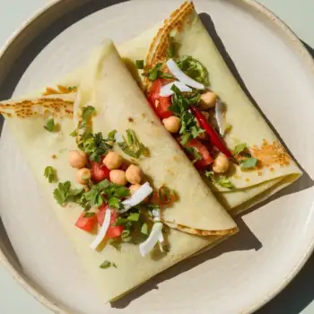 Myanmar-Style Rice Flour Crepes
