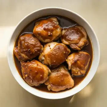 Braised Chicken Thighs in Filipino-Style Adobo
