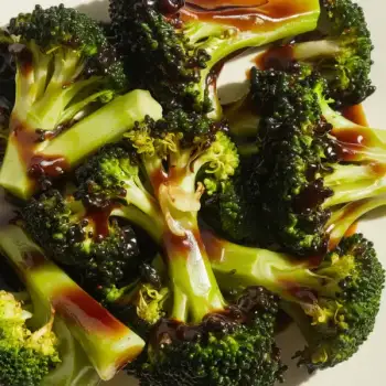 Sauteed Broccoli with Oyster Sauce