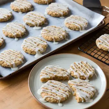 Iced Oatmeal Cookies