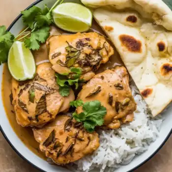 Fragrant Coconut-Lime Butter Chicken