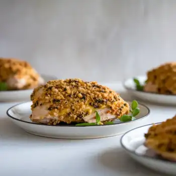Crispy Herb-Crusted Dijon Chicken