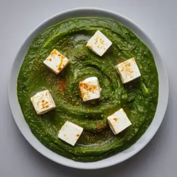 Creamy Spinach and Paneer