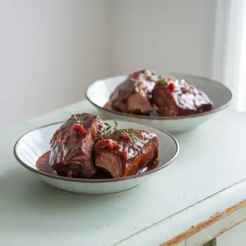 Succulent Red Wine-Braised Short Ribs