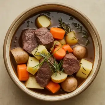 Hearty Slow-Cooked Beef and Root Vegetable Stew