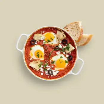 Spiced Tomato and Egg Skillet