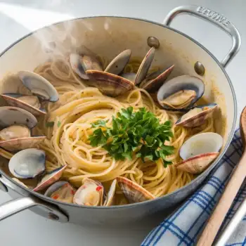 Spaghetti with Clams: A Seaside Symphony on your Plate