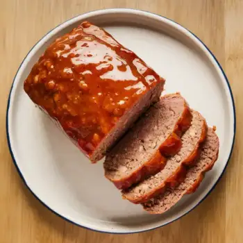 Classic Three-Meat Loaf with Sour Cream & Chili Glaze