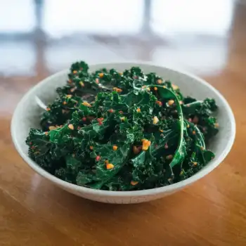 Sauteed Kale with Garlic and Calabrian Chili