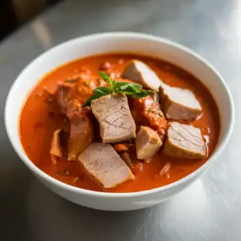 Pork in Red Curry