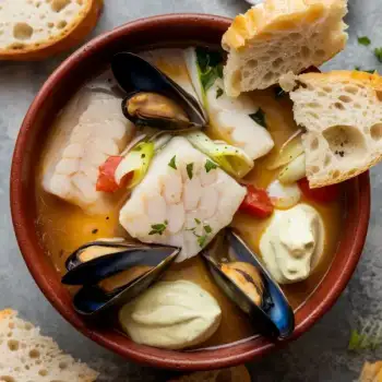 Provençal-Style Fish Soup with Rouille