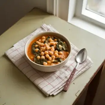 Chickpea and Spinach Stew