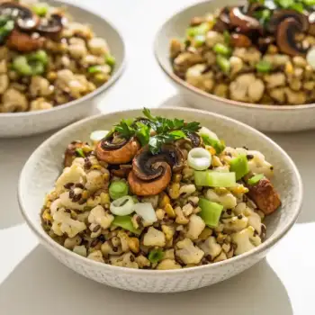 Savory Cauliflower Tempeh Hash