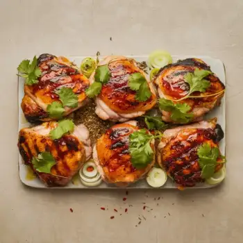 Citrus-Infused Spicy Grilled Chicken Thighs