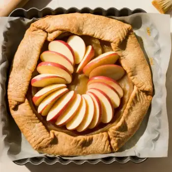 Apple Tart with Whole Wheat Crust