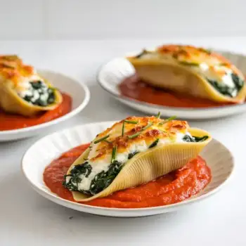 Stuffed Shells with Spinach and Ricotta