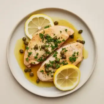 Lemon-Caper Chicken Piccata