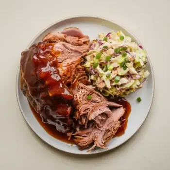 Savory Keto-Friendly Pulled Pork with Homemade Coleslaw