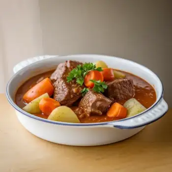 Hearty Hungarian Beef and Paprika Stew