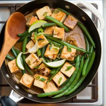 Coconut-Caramel Braised Tofu