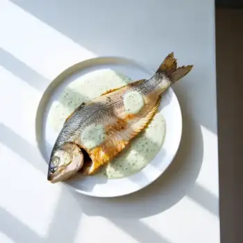 Sautéed Tilapia with Green Onion–Ginger Raita