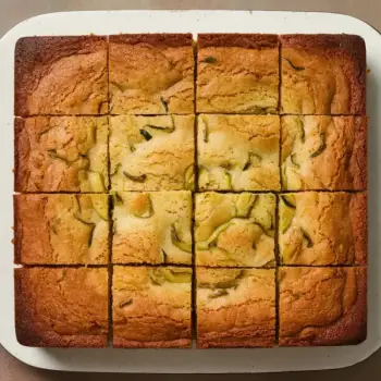 Spiced Almond-Flour Zucchini Sheet Cake