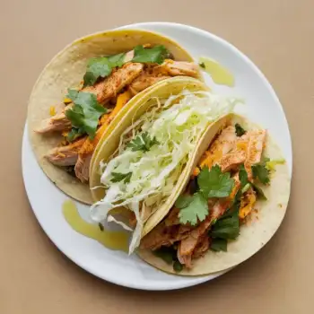 Zesty Citrus Shredded Chicken Tacos