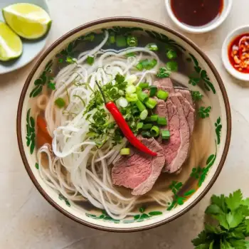 Traditional Vietnamese Beef Pho