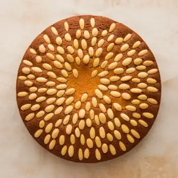 Valencian Pumpkin Almond Cake (Arnadí de Calabaza)