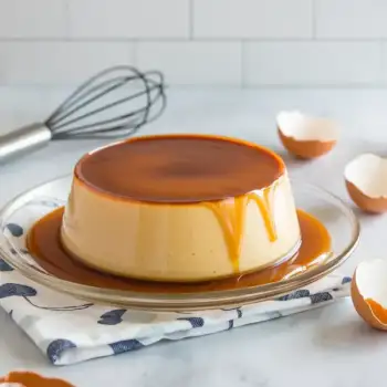 Velvety Vanilla Caramel Flan
