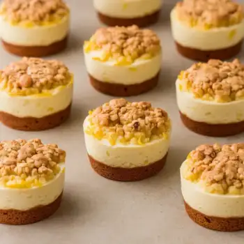 Lemon Cheesecake Muffins with Streusel Topping