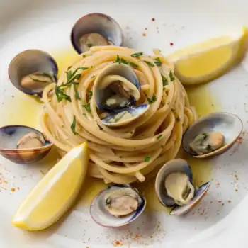 Lemon-Garlic Linguine with Clam Sauce