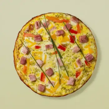 Hearty Ham and Pepper Baked Frittata