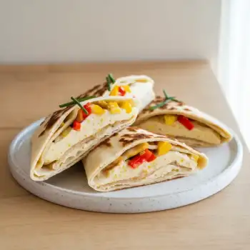 Creamy Garlic Yuca Foldovers with Optional Veggie Twists