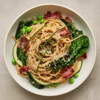 Garden Fresh Spaghetti alla Carbonara