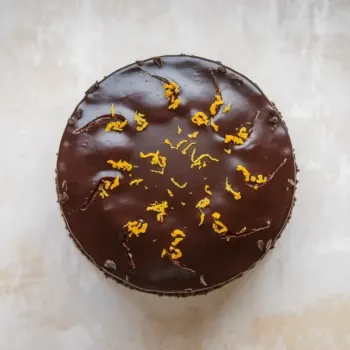 Chocolate-Orange Earl Grey Cake