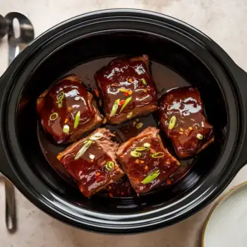 Hoisin-Glazed Short Ribs in a Slow Cooker