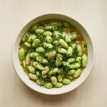 Springtime Fava Bean and Herb Stew