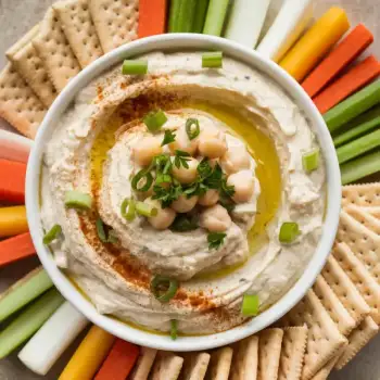Cauliflower & Chickpea Creamy Dip