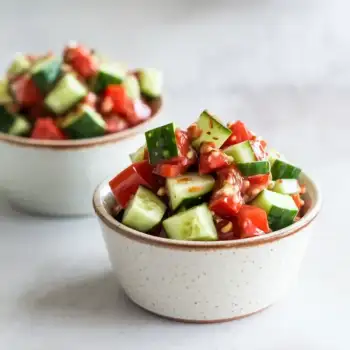 Crisp Cucumber-Tomato Cumin Relish