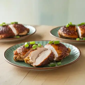 Crispy Skin Teriyaki Chicken Thighs