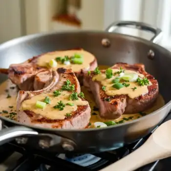 Pork Chops with Dijon Cream Sauce
