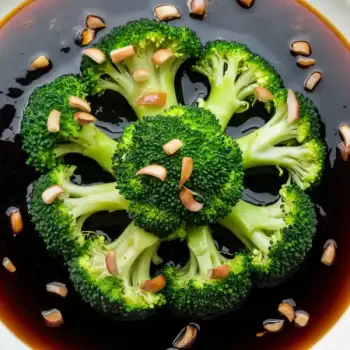 Sauteed Broccoli with Oyster Sauce